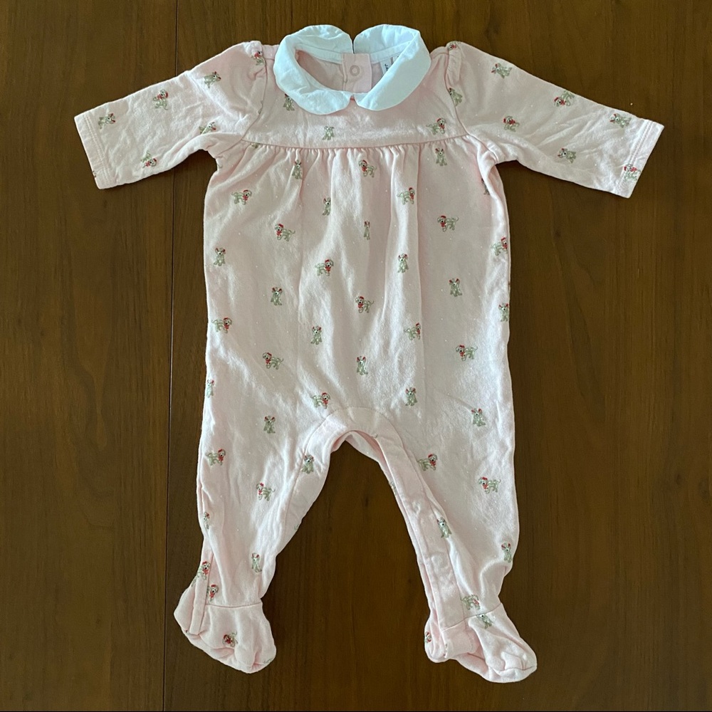 Janie and Jack 1-piece footie never worn!